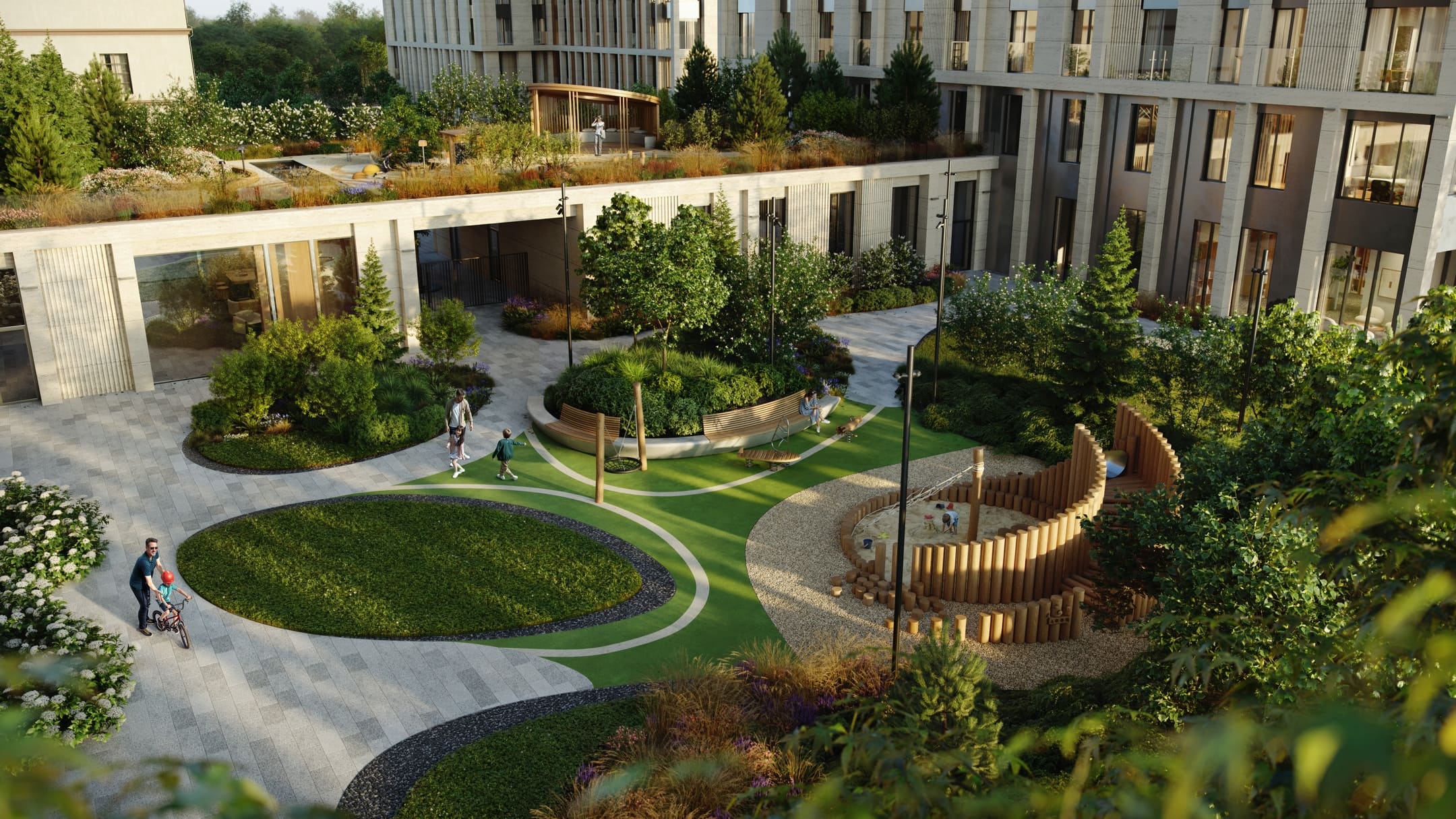 В SOUL возводят детский сад с игровой зоной на крыше